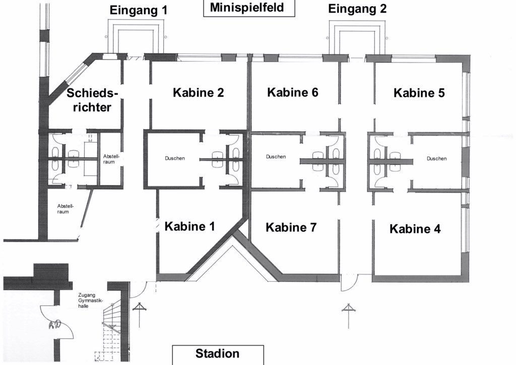 Umkleidekabinen