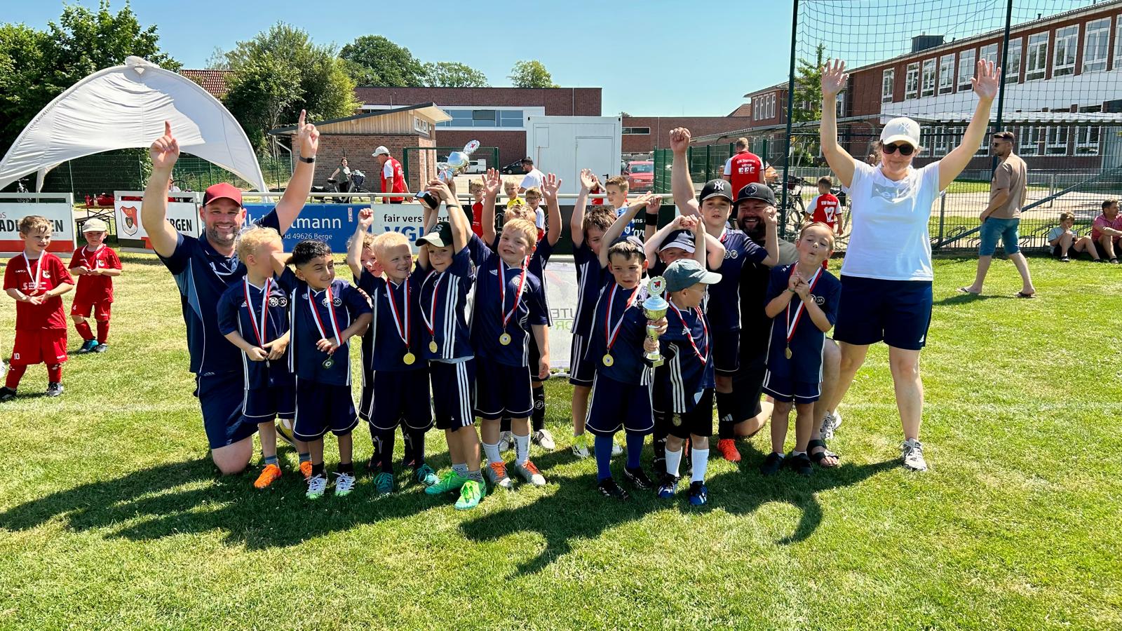 Erfolgreiche erste Turnierteilnahme unserer Bambinis beim Artland Cup