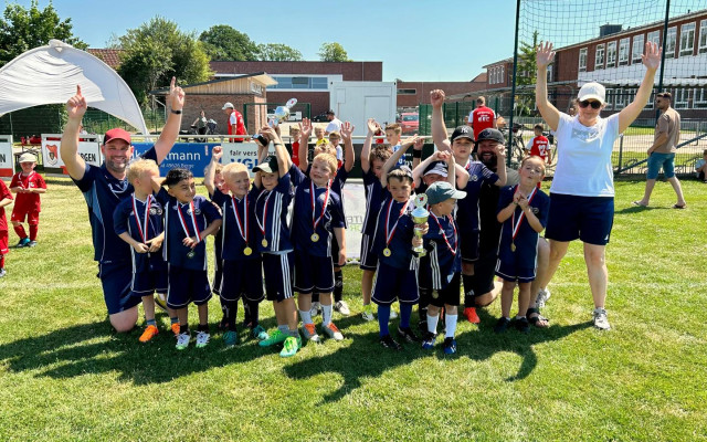 Erfolgreiche erste Turnierteilnahme unserer Bambinis beim Artland Cup