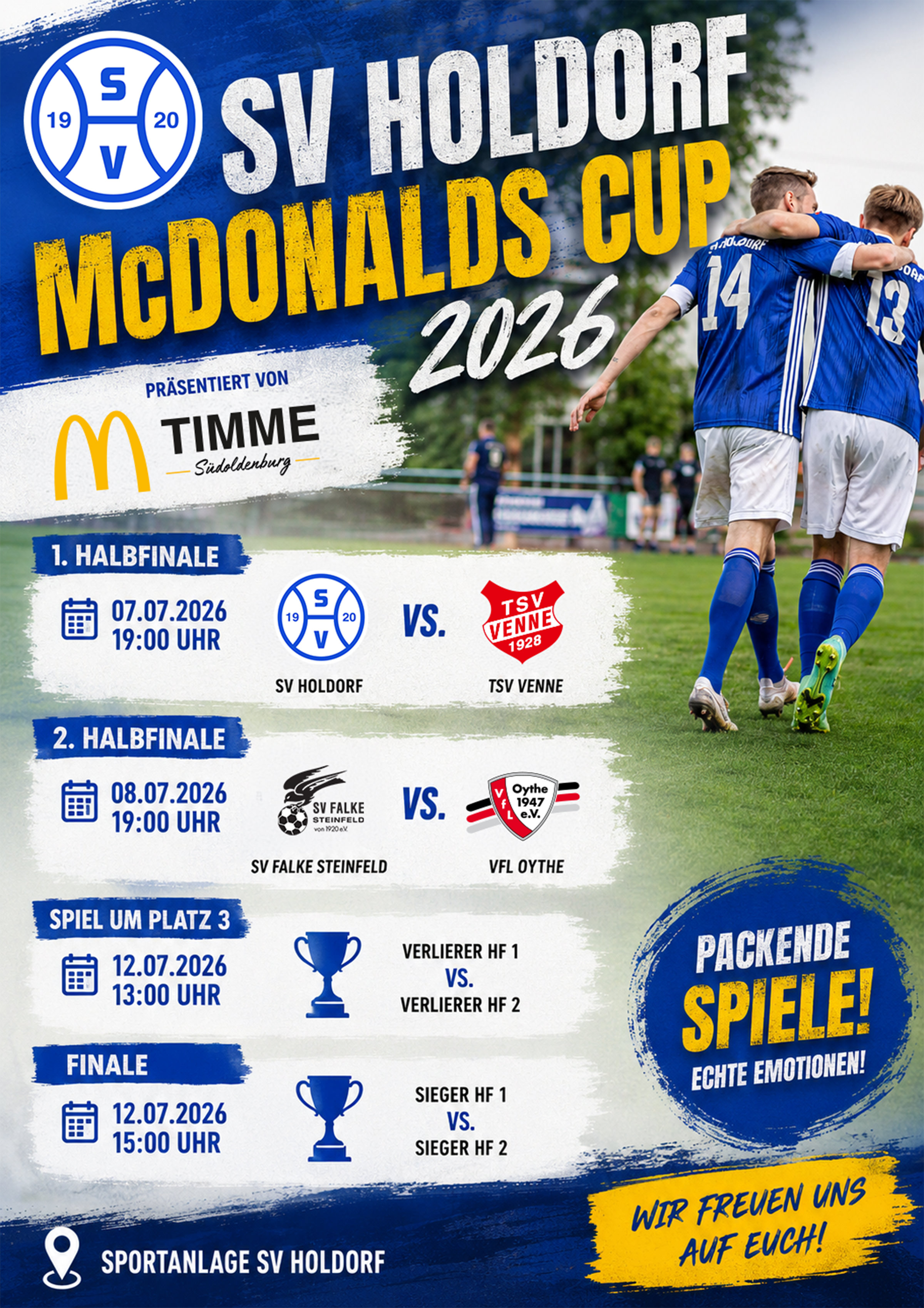 McDonalds Cup 2026 – Die Ergebnisse im Überblick